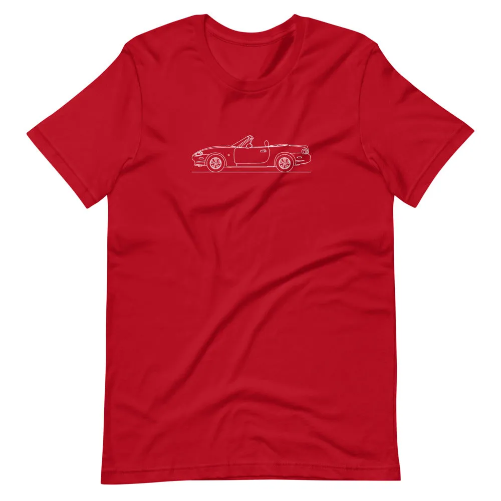 Mazda MX-5 Miata NB silhouette T-shirt