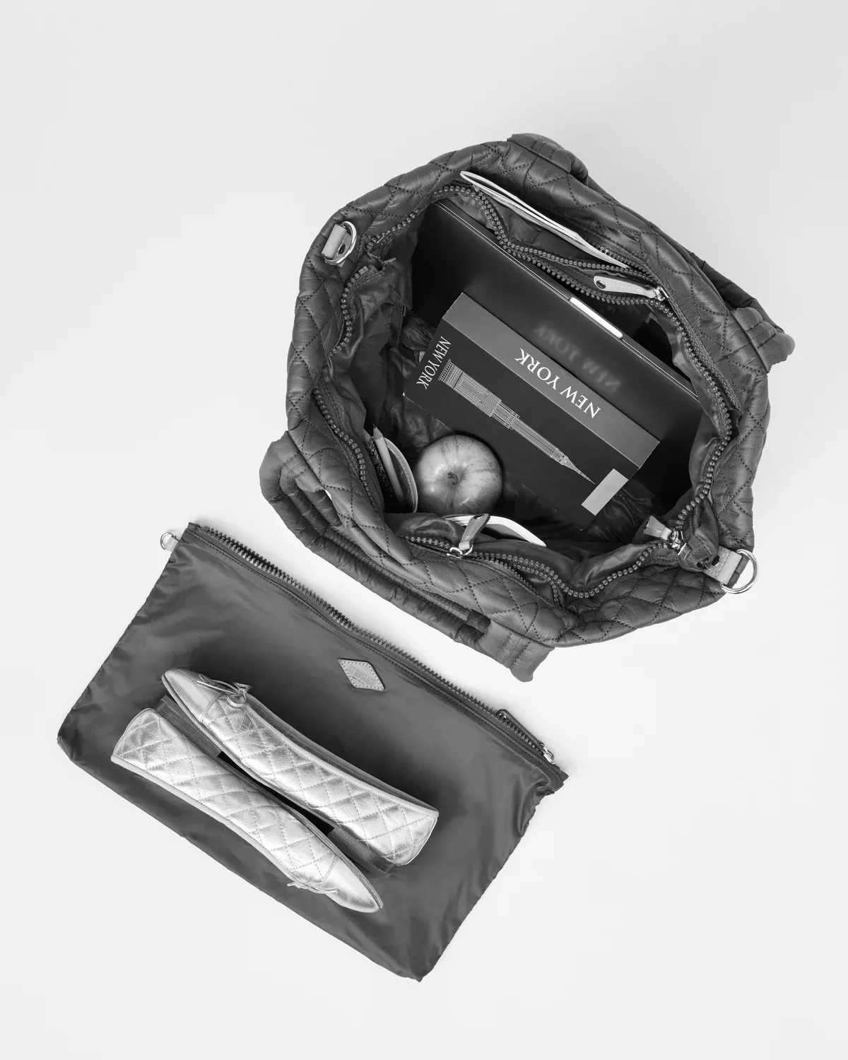 Medium Metro Tote Deluxe | Sandshell