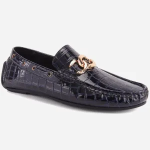 MEN "GAEL" SLIP ON RUBBER SOLE MOCCASINS
