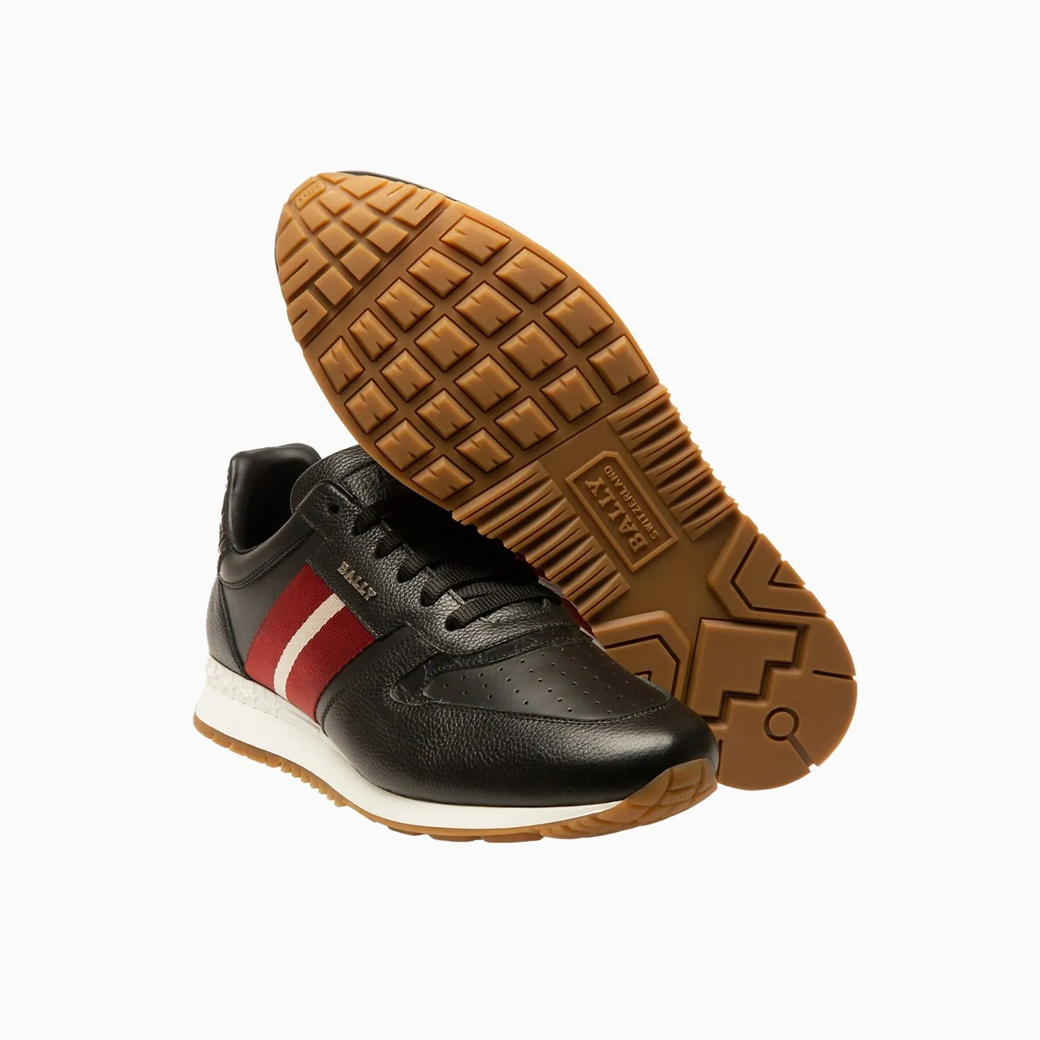 Men's Calf Grained Sneaker