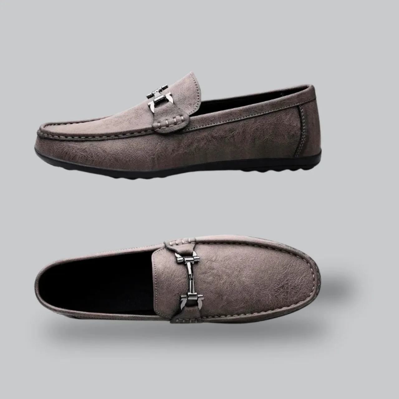 Men���s Leather Loafers | Genuine Leather, Slip-On Design, Comfortable Business Shoes