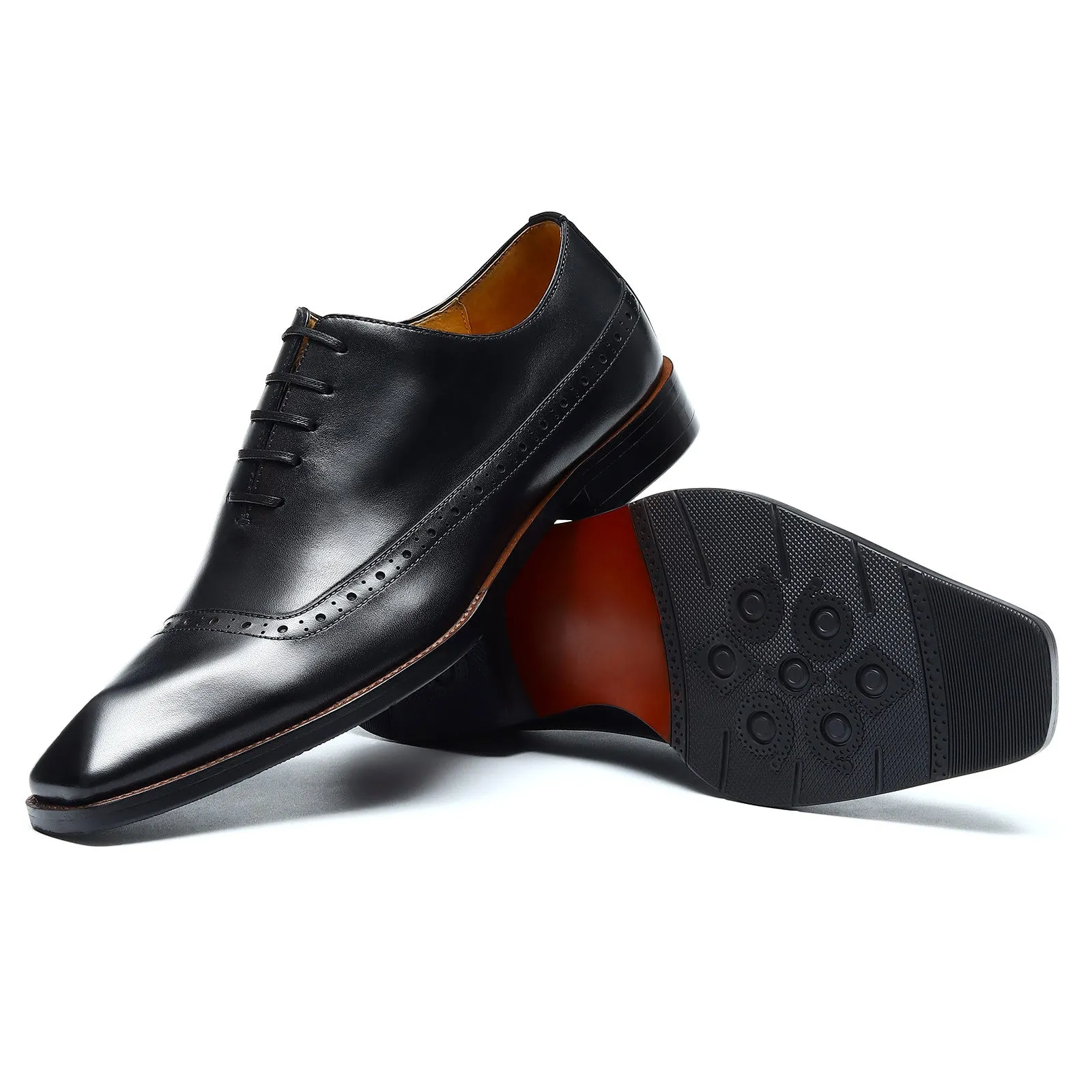 Men's Leather Shoes Genuine Leather England Style Brogue Business Formal Wear Oxford Shoes men shoe68878