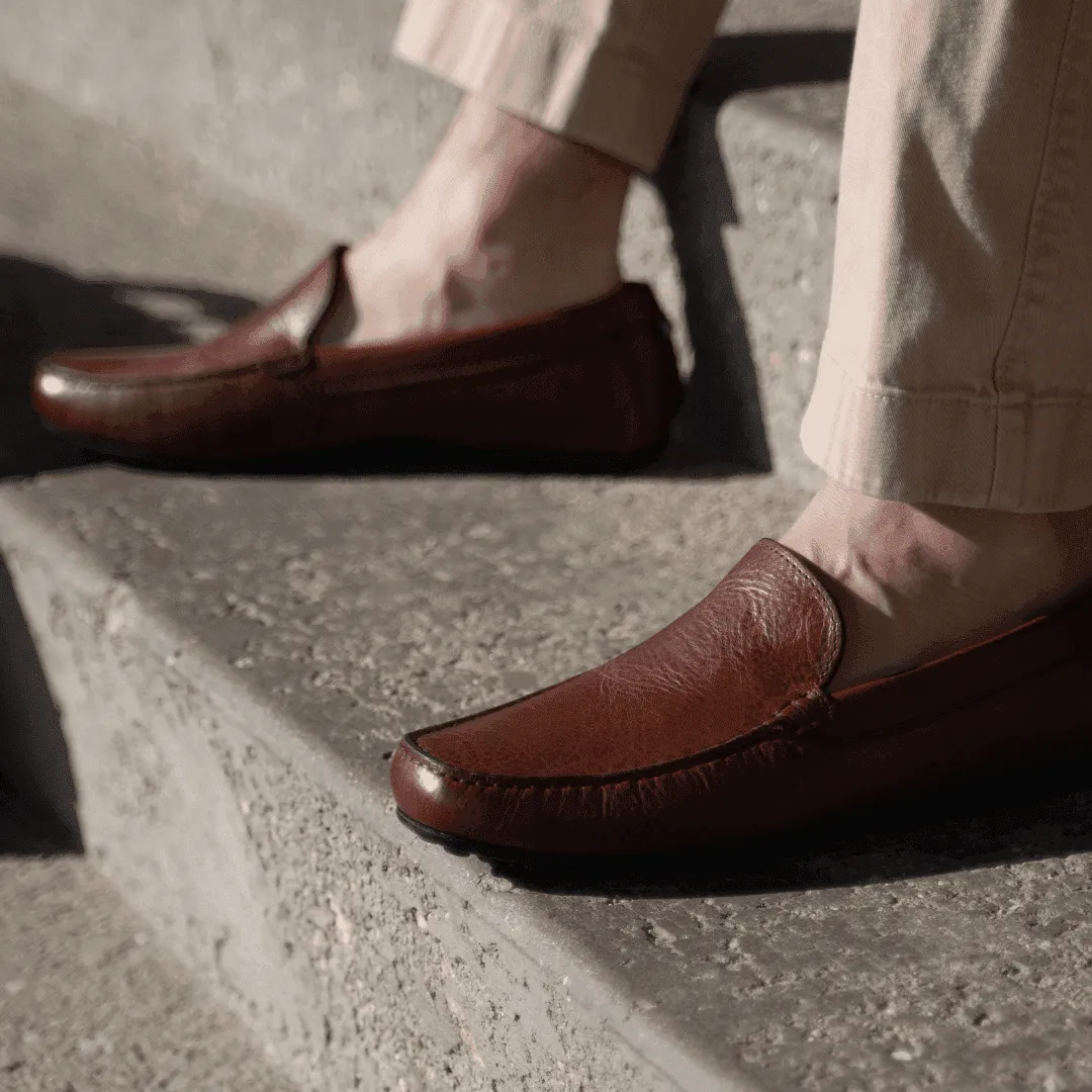 MEN'S MILWAUKEE BOOT CO. HOAN DRIVING MOC LOAFER | SCOTCH