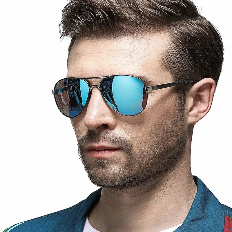 Men's Polarized Sunglasses HD Driving Mirror Pilot Eyewear