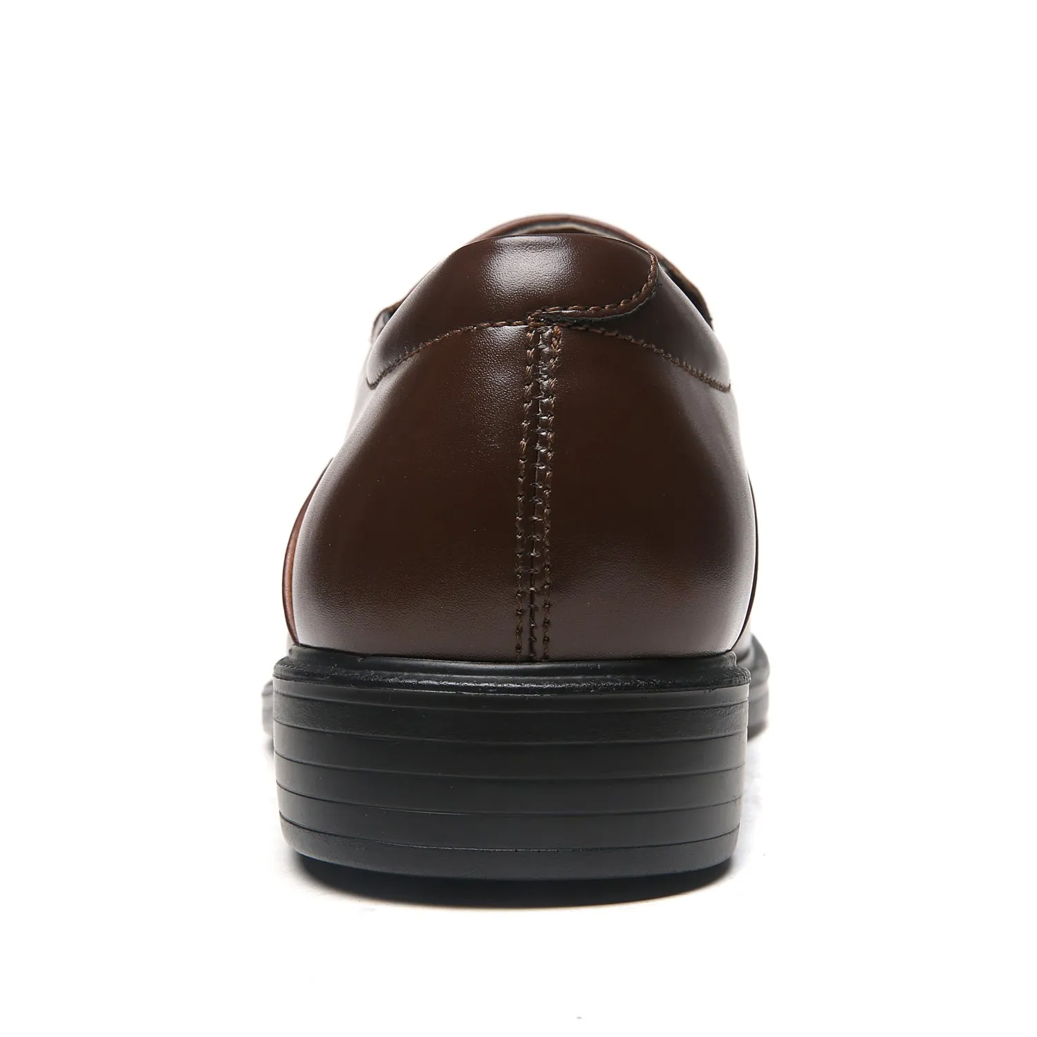 Men's Wide Width Oxford Shoes Wide-3-Brown