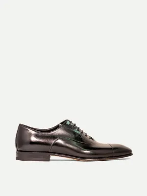 MILANO OXFORD IN BLACK CALFSKIN