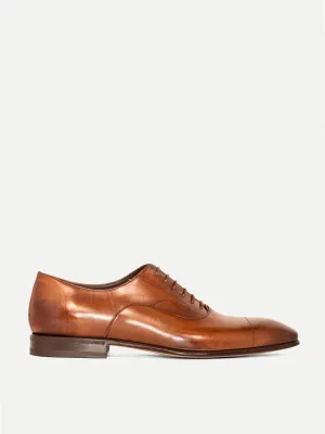 MILANO OXFORD IN BROWN CALFSKIN