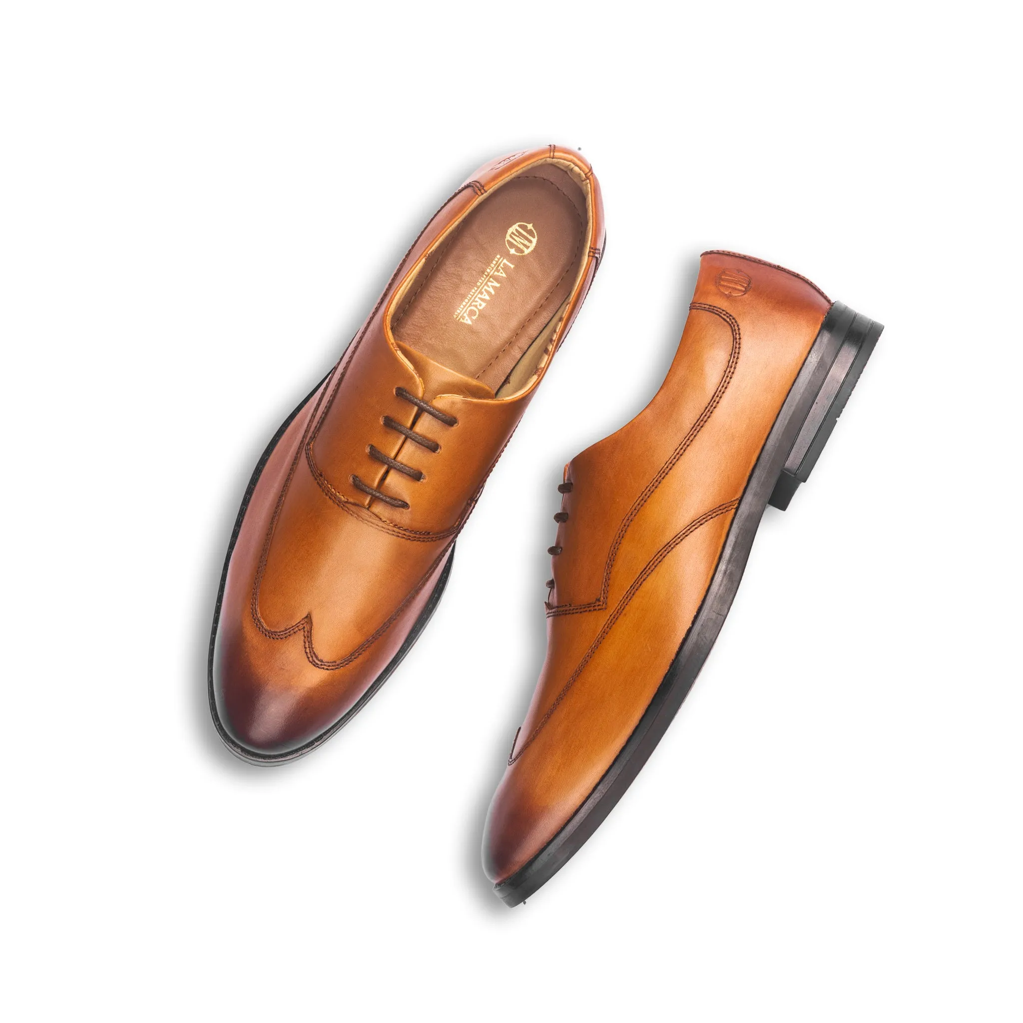 Miles Wing Oxford  (Tan)