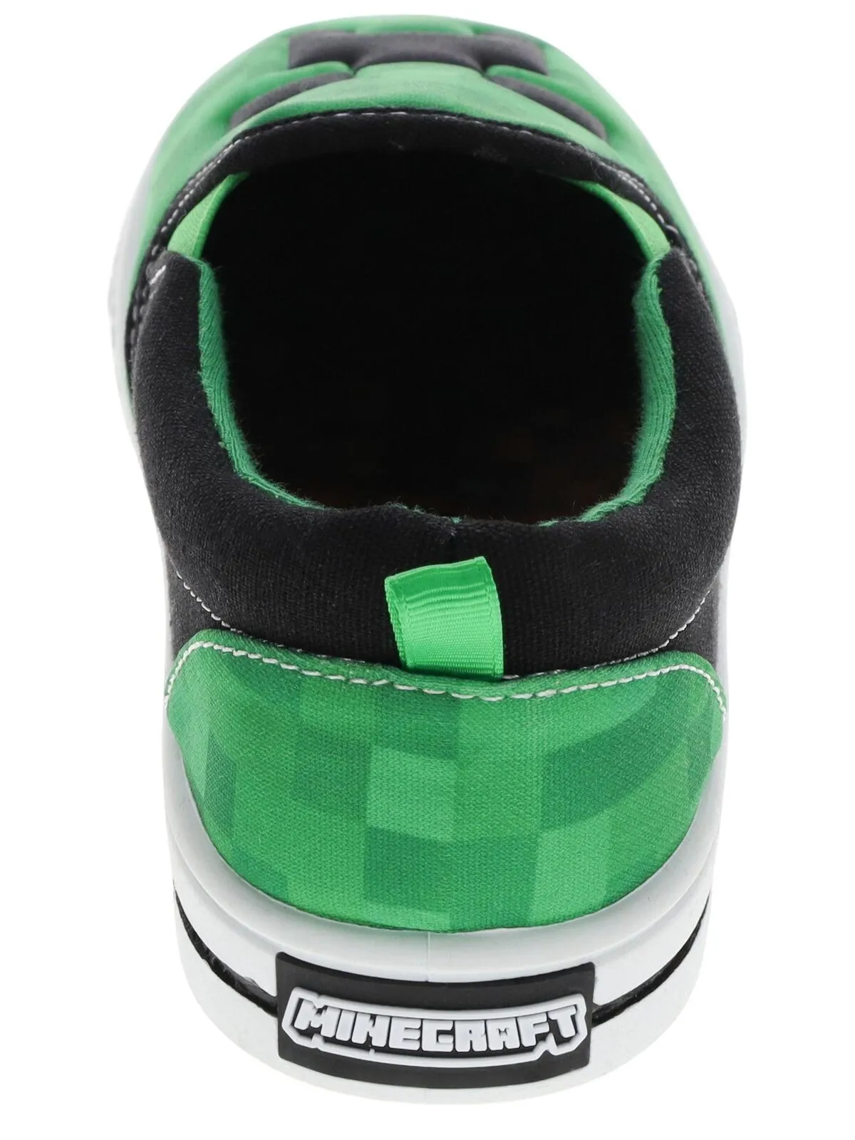 Minecraft Boys Creeper Slip-On Shoes 167594f44eea2f Green 2