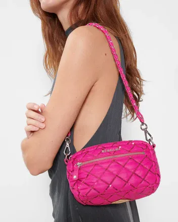 Mini Crosby | Fuchsia Sequin