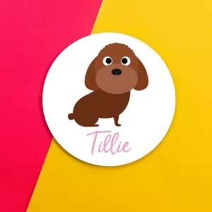 Miniature Poodle Mouse Pad