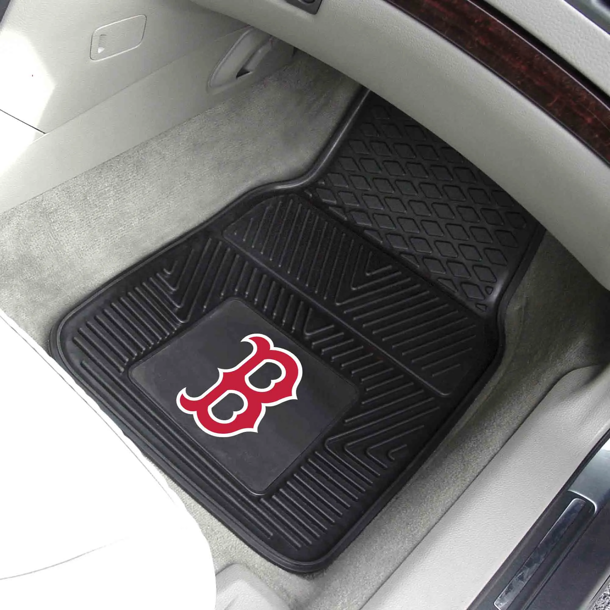 MLB - Boston Red Sox 2-pc Vinyl Car Mat Set