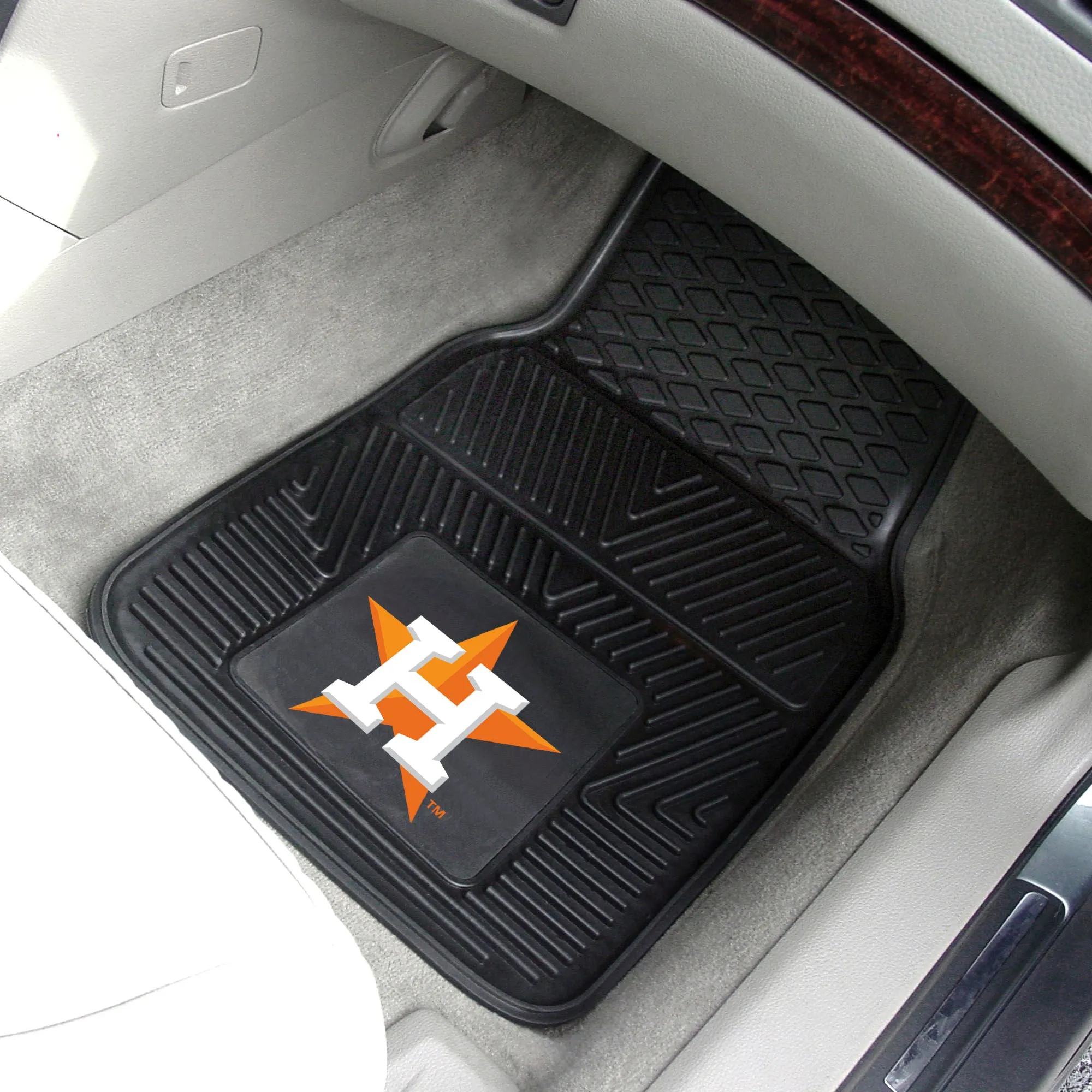 MLB - Houston Astros 2-pc Vinyl Car Mat Set