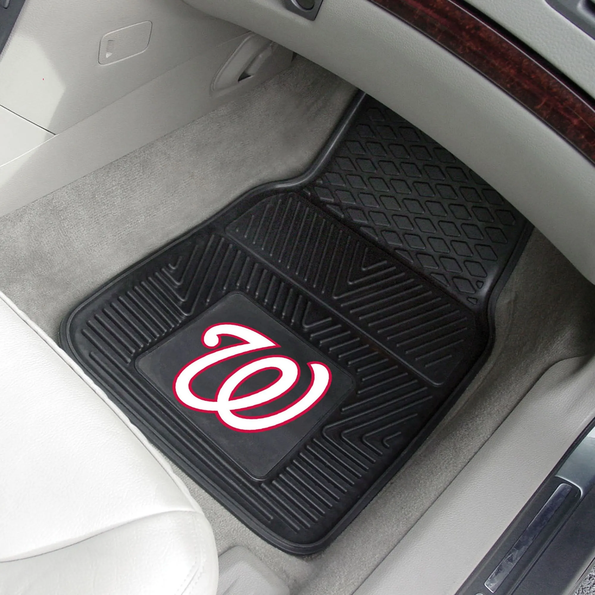 MLB - Washington Nationals 2-pc Vinyl Car Mat Set