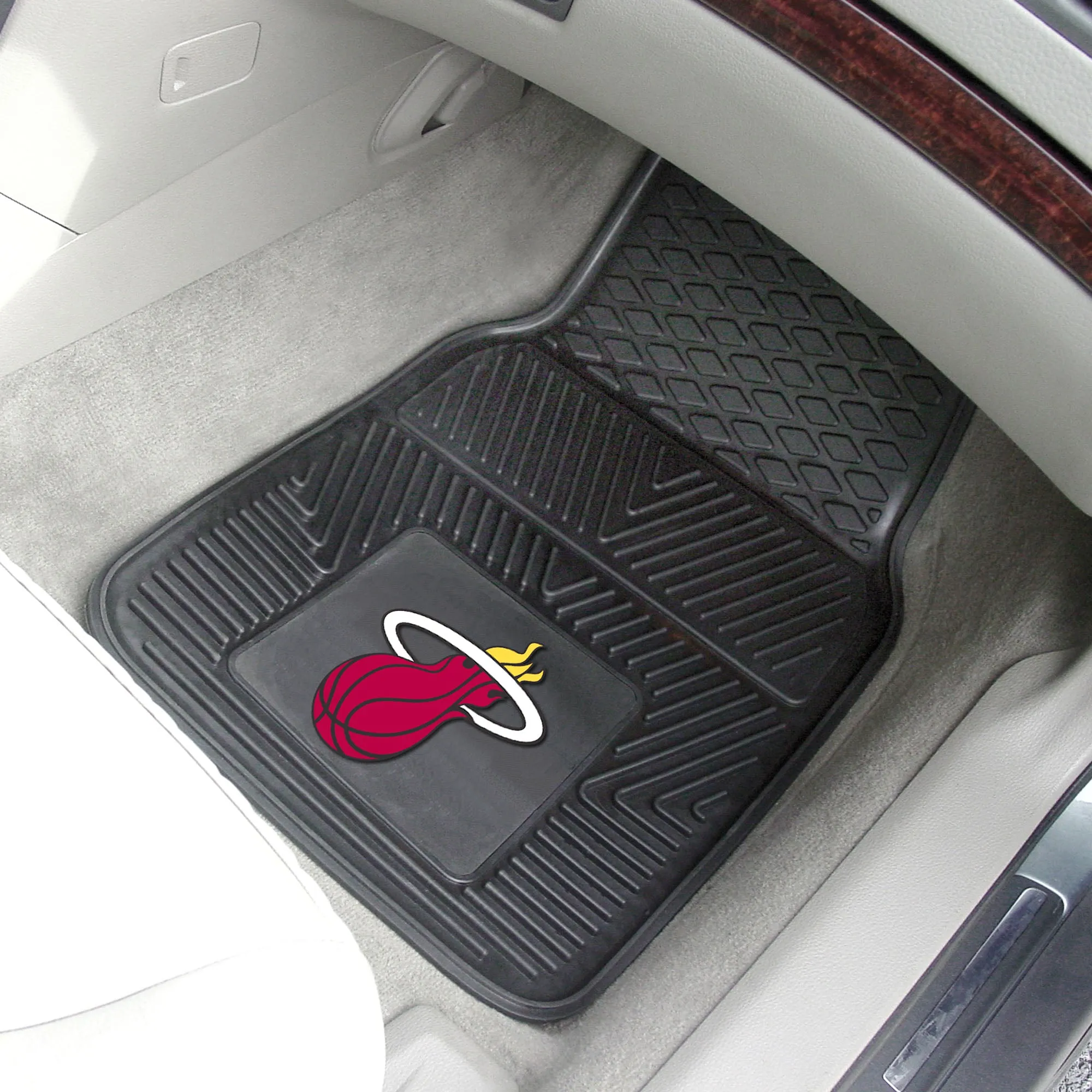 NBA - Miami Heat 2-pc Vinyl Car Mat Set