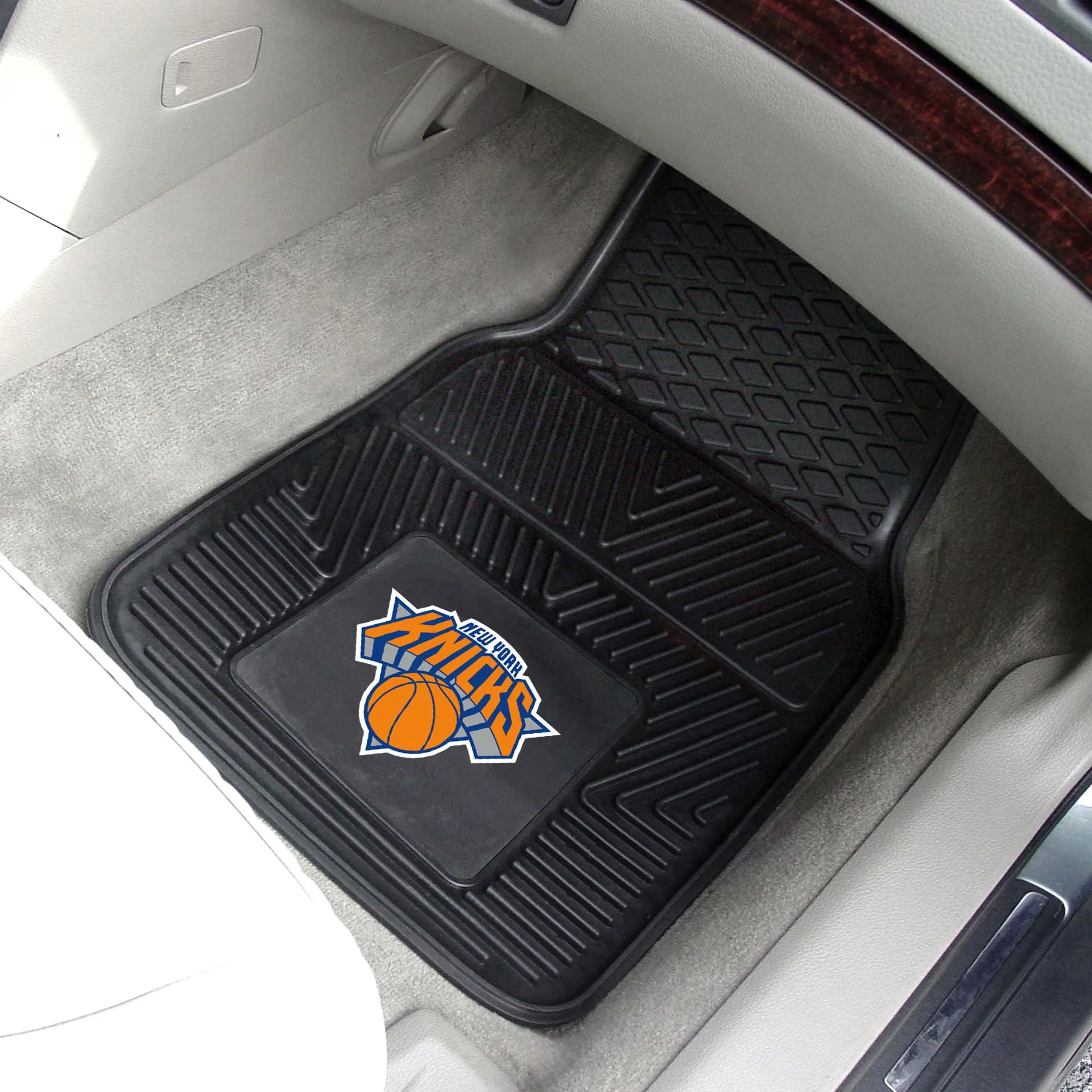 NBA - New York Knicks 2-pc Vinyl Car Mat Set