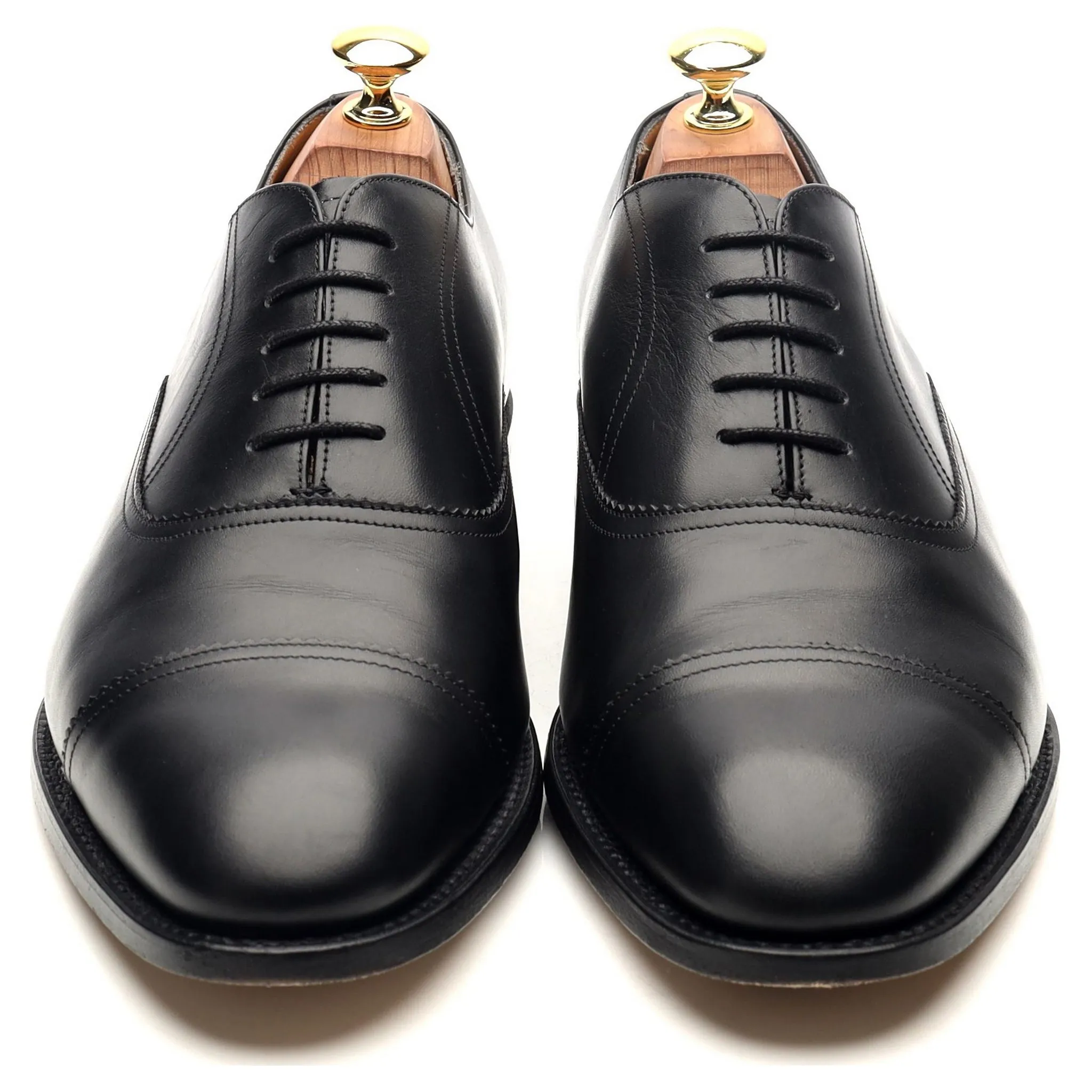 'Nevis' Black Leather Oxford UK 8 G