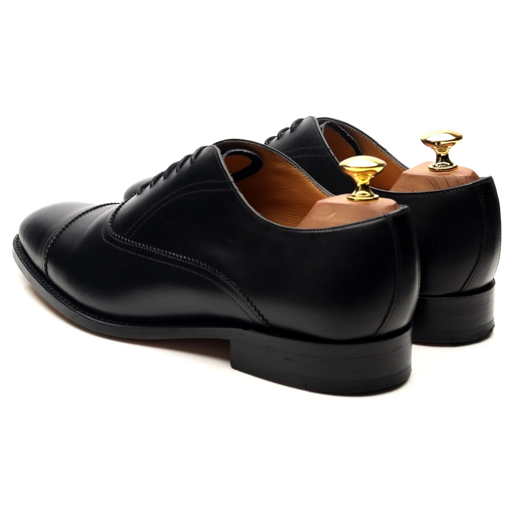 'Nevis' Black Leather Oxford UK 8 G