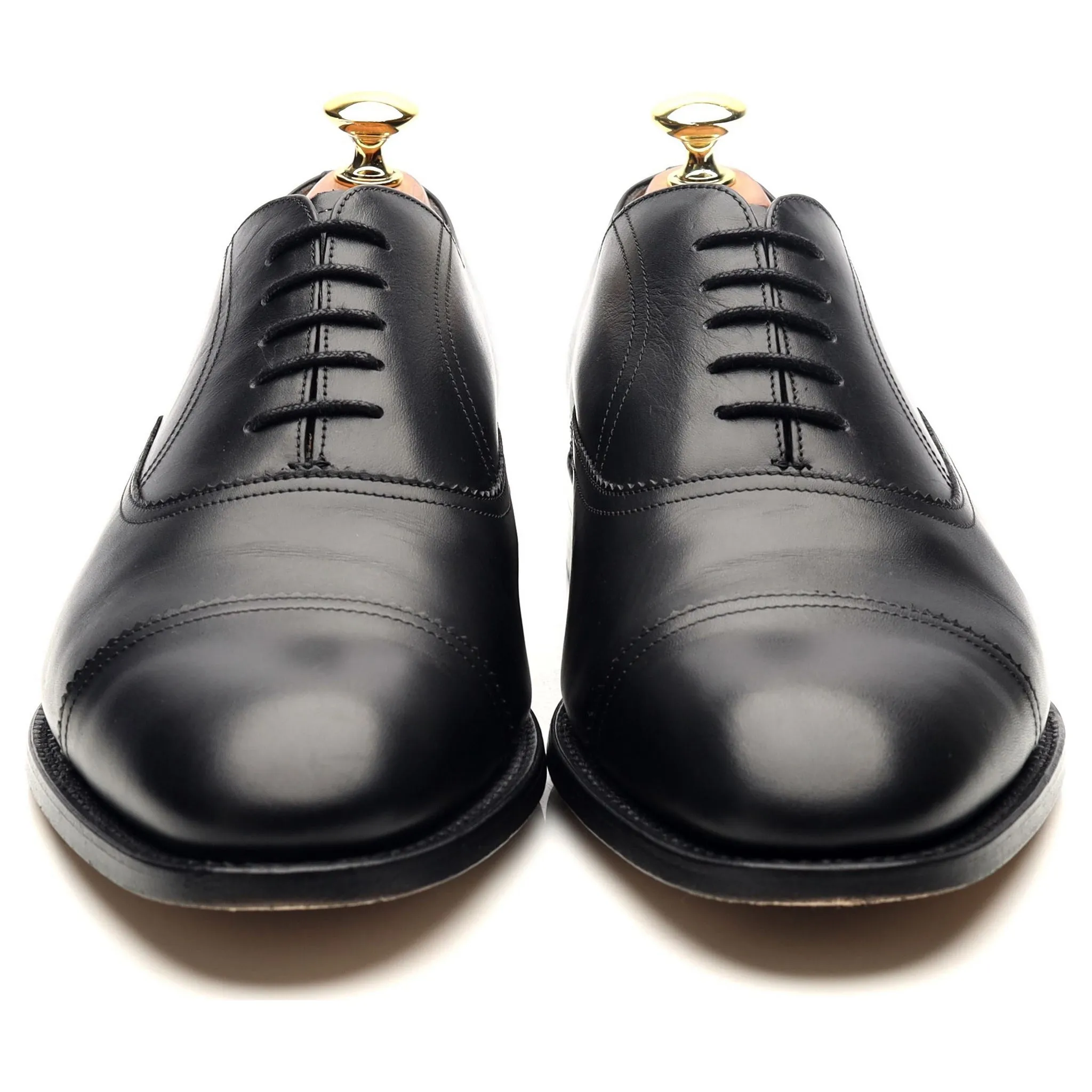 'Nevis' Black Leather Oxford UK 8 G