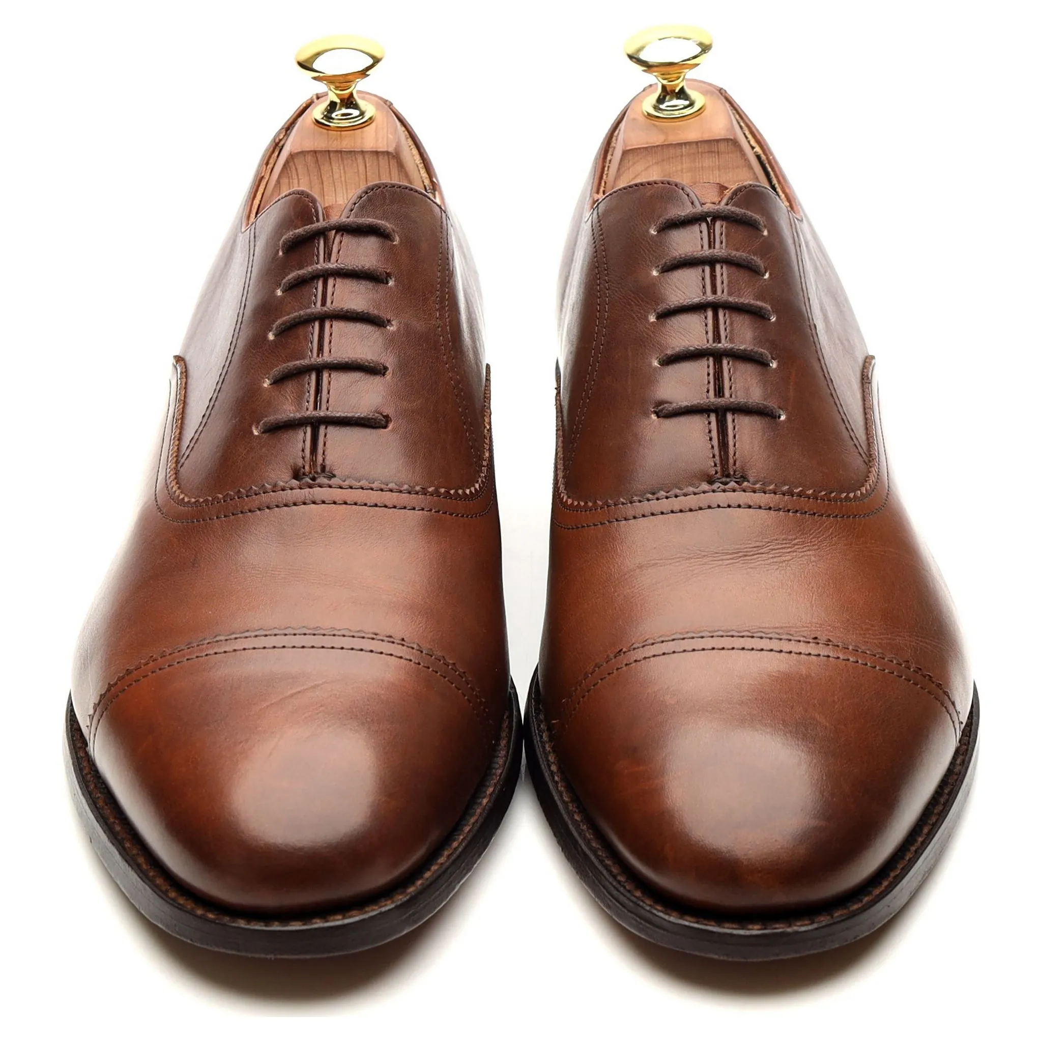'Nevis' Brown Leather Oxford UK 8 G