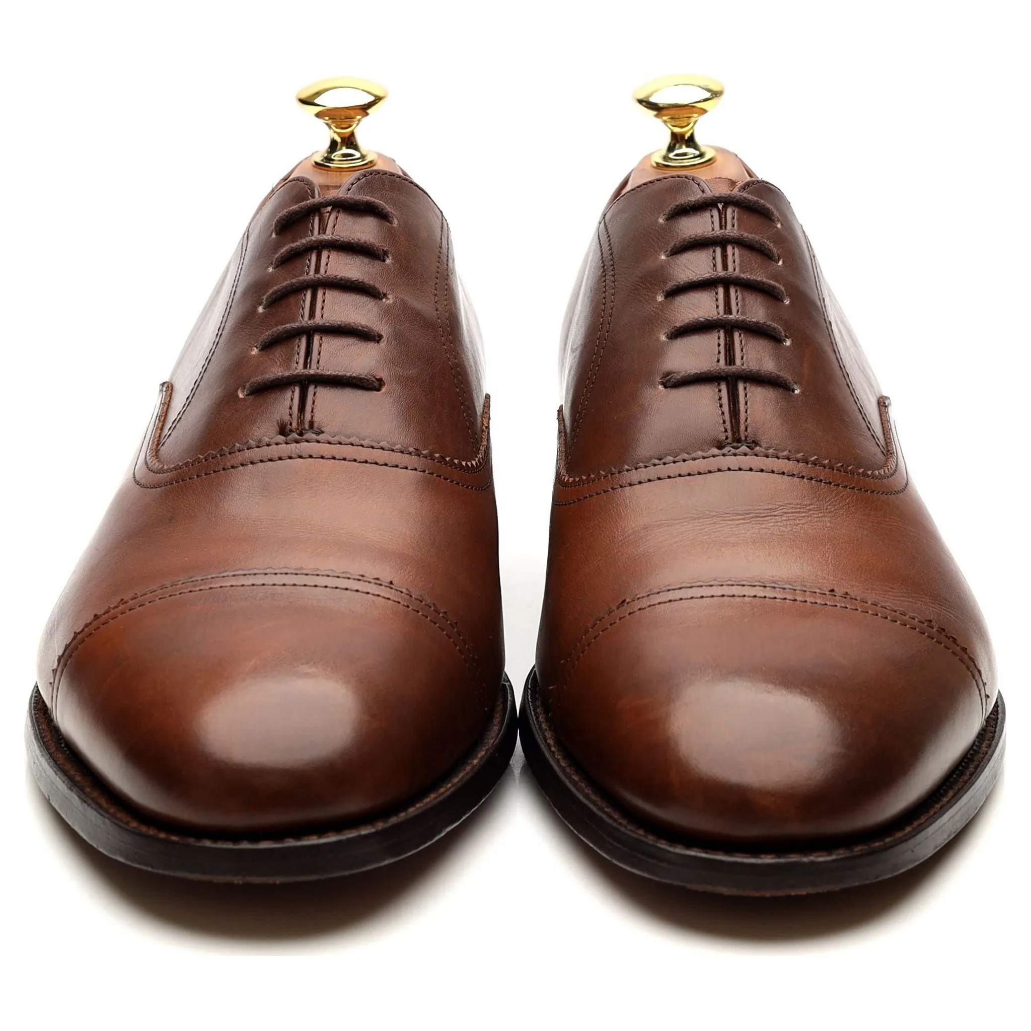 'Nevis' Brown Leather Oxford UK 8 G