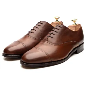 'Nevis' Brown Leather Oxford UK 8 G