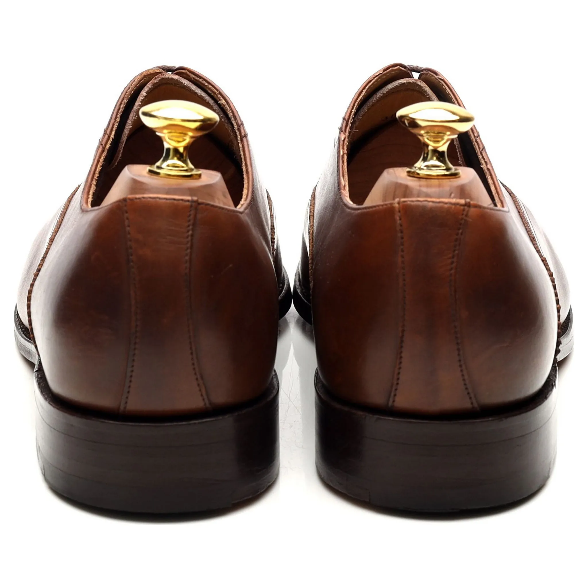 'Nevis' Brown Leather Oxford UK 8 G