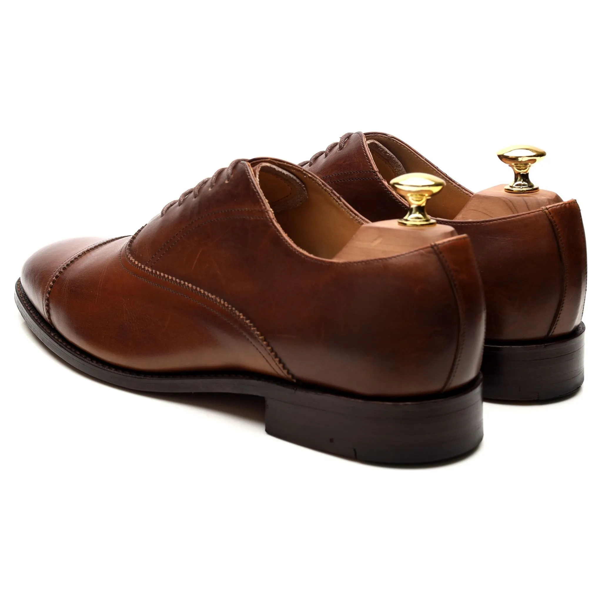 'Nevis' Brown Leather Oxford UK 8 G