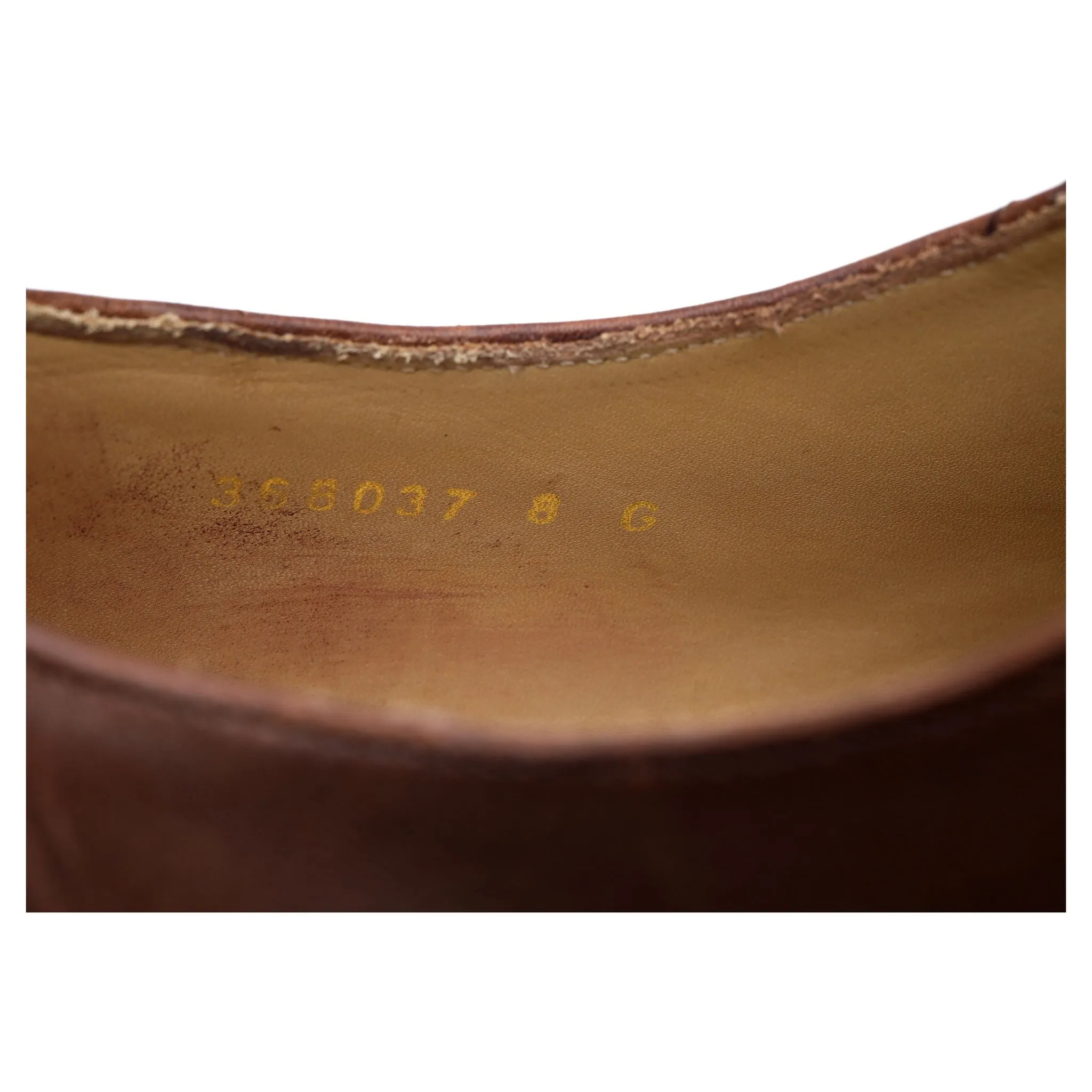 'Nevis' Brown Leather Oxford UK 8 G