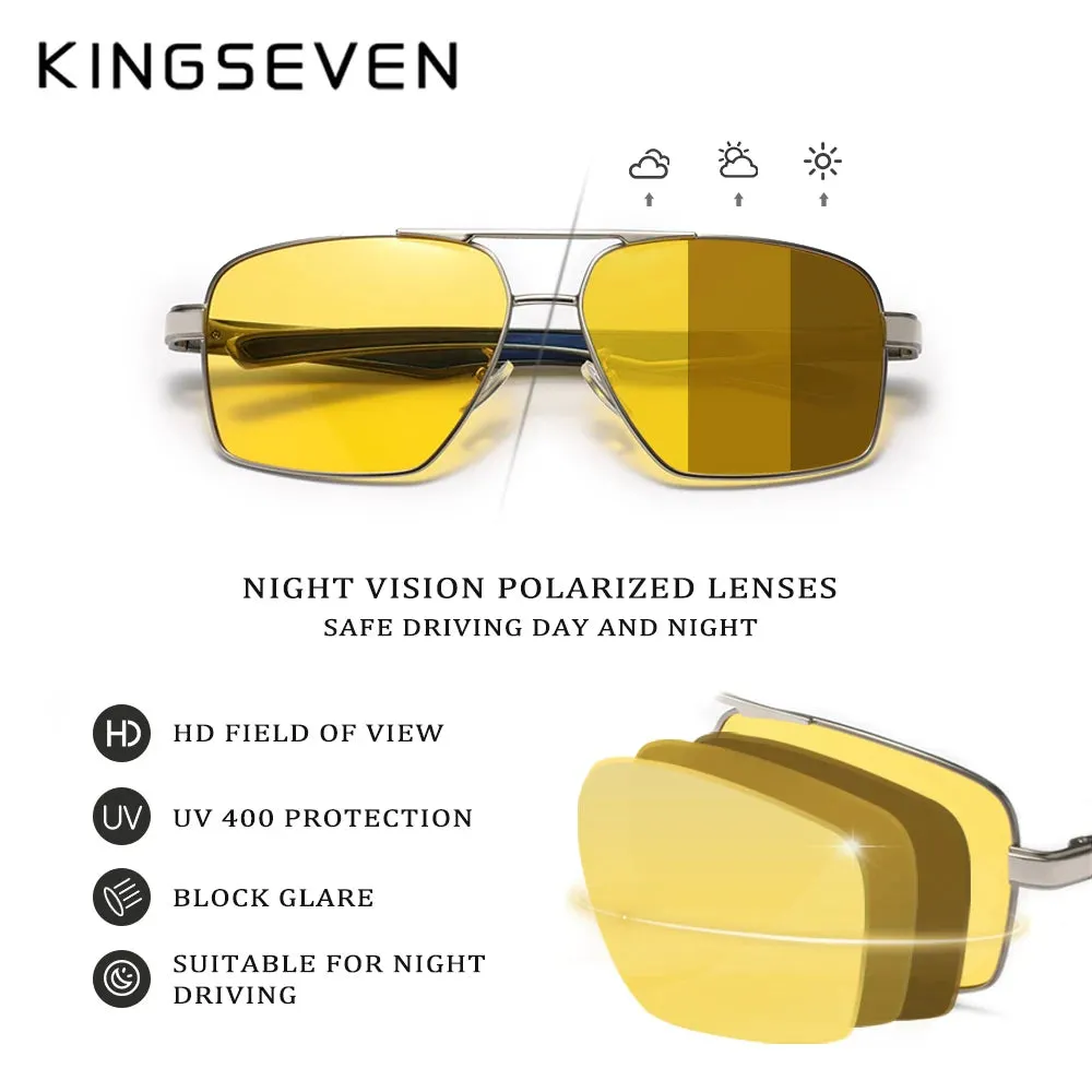 New Men's Night Vision Polarized Sunglasses