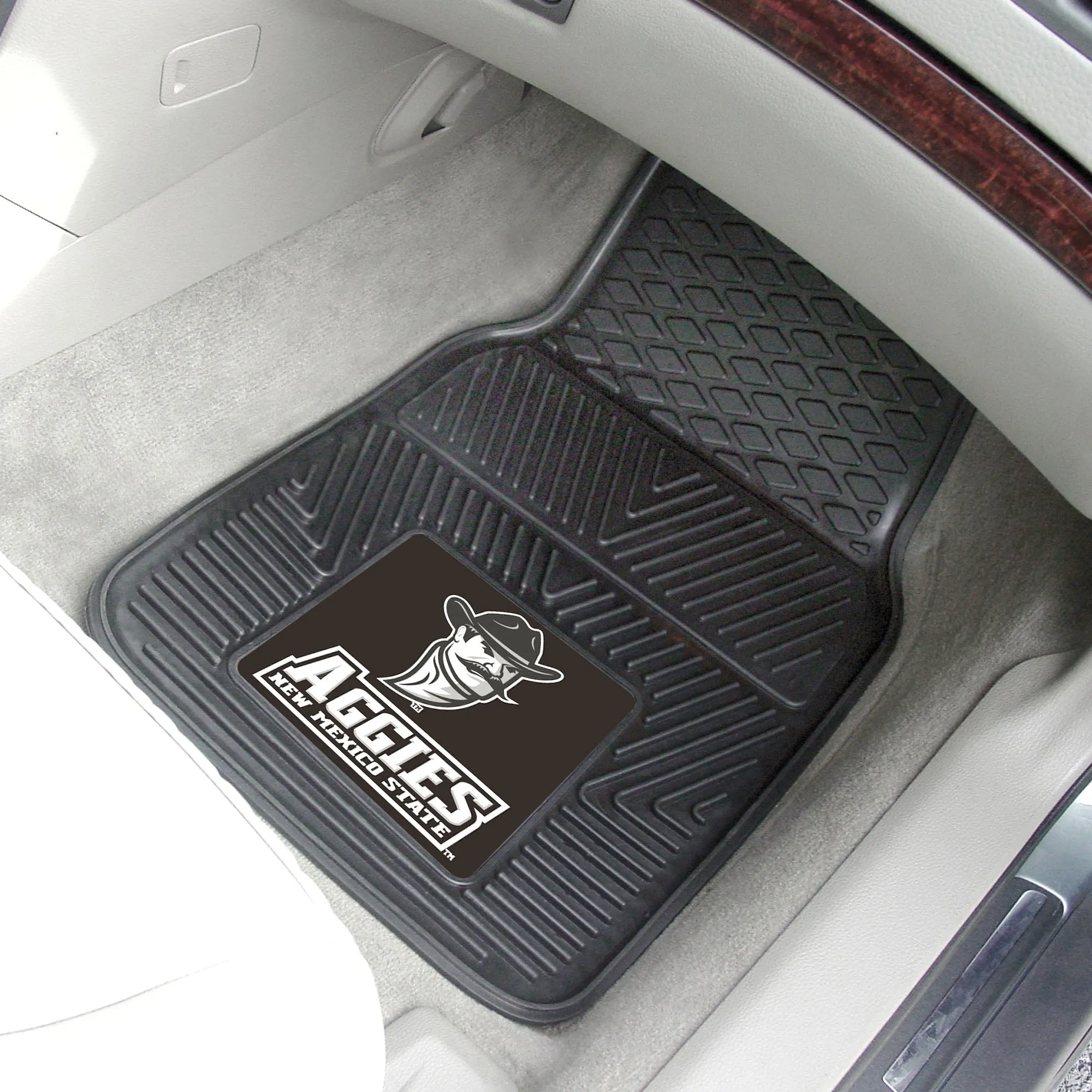 New Mexico State University 2-pc Vinyl Car Mat Set