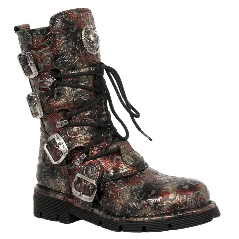 New Rock Red Boots M.1473-S42