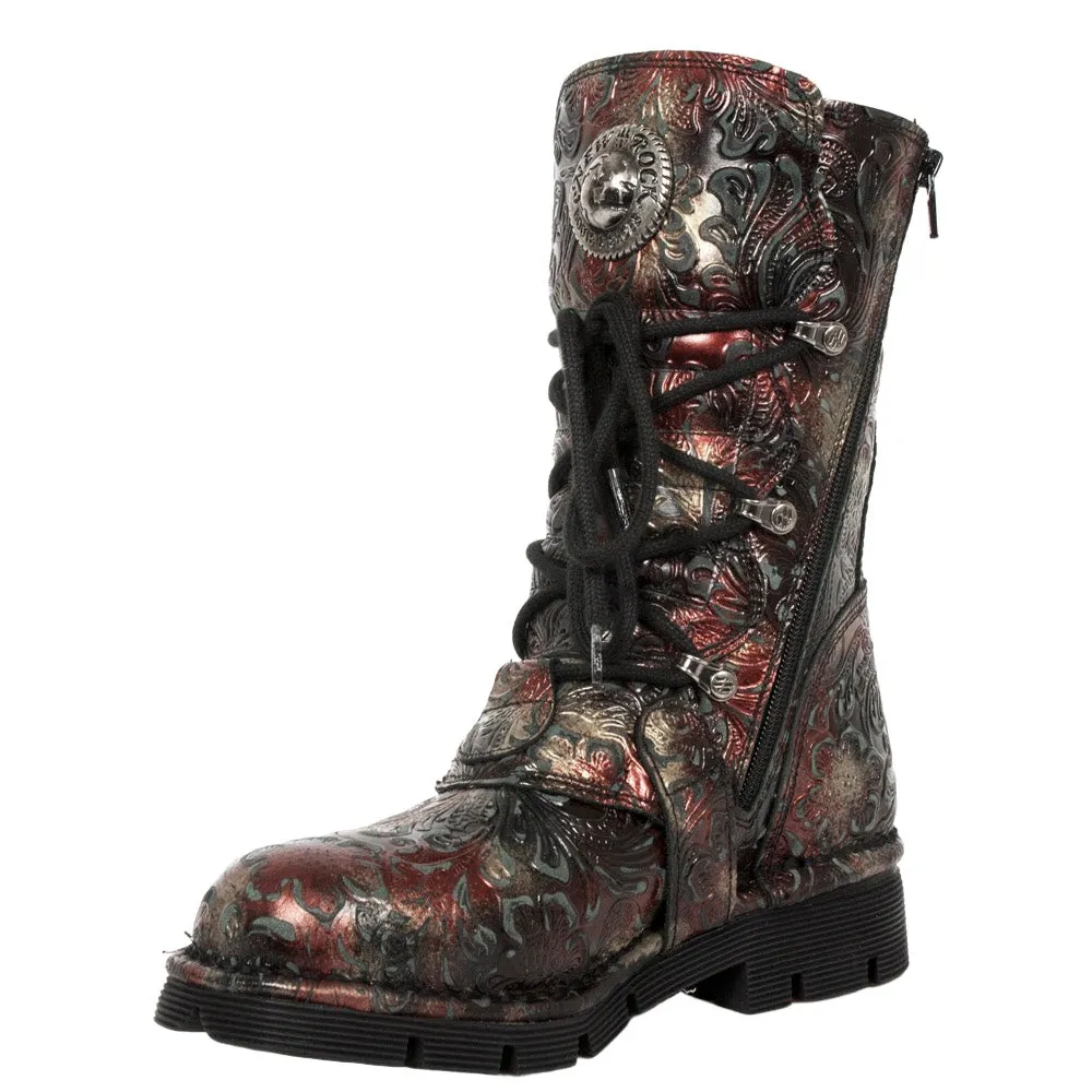 New Rock Red Boots M.1473-S42