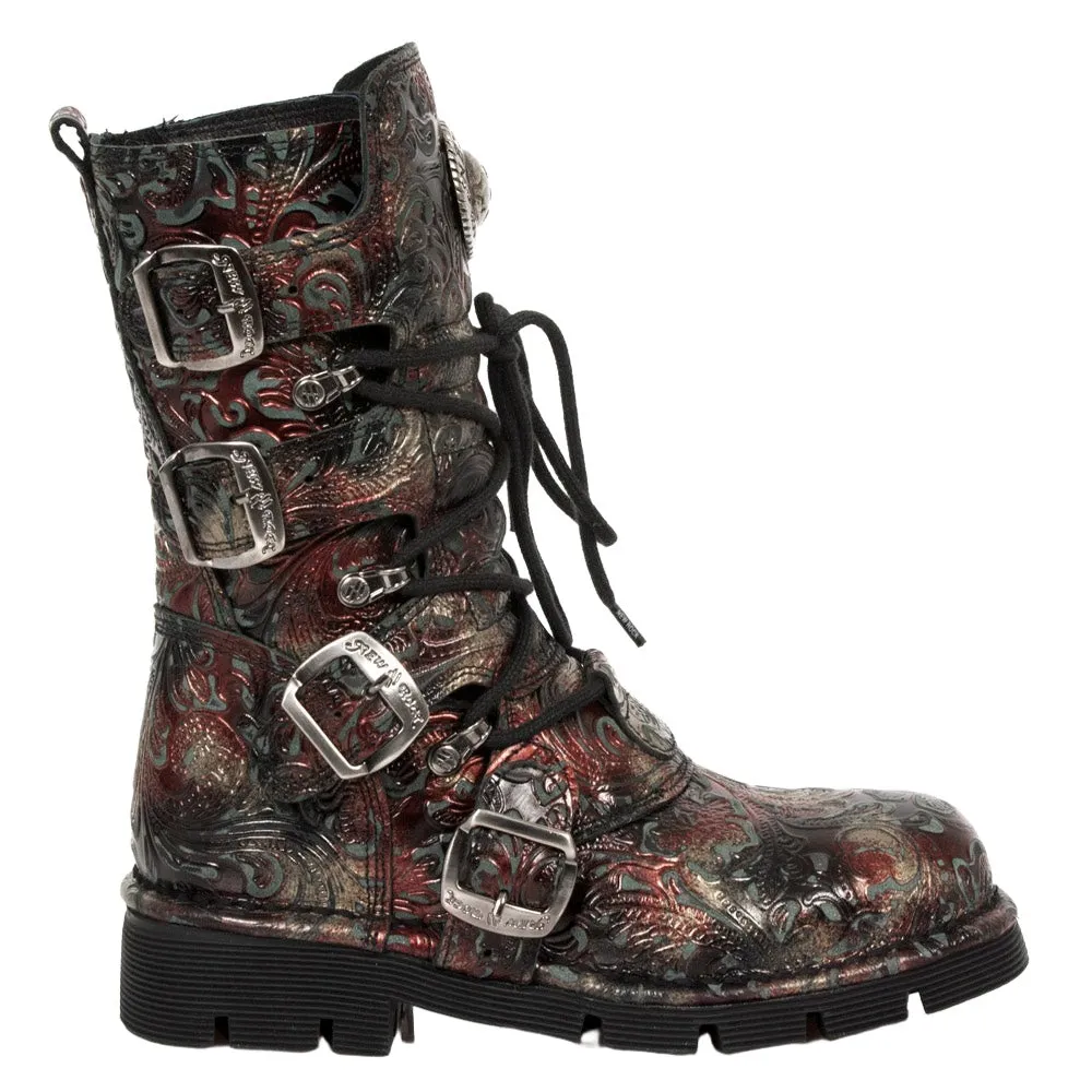 New Rock Red Boots M.1473-S42