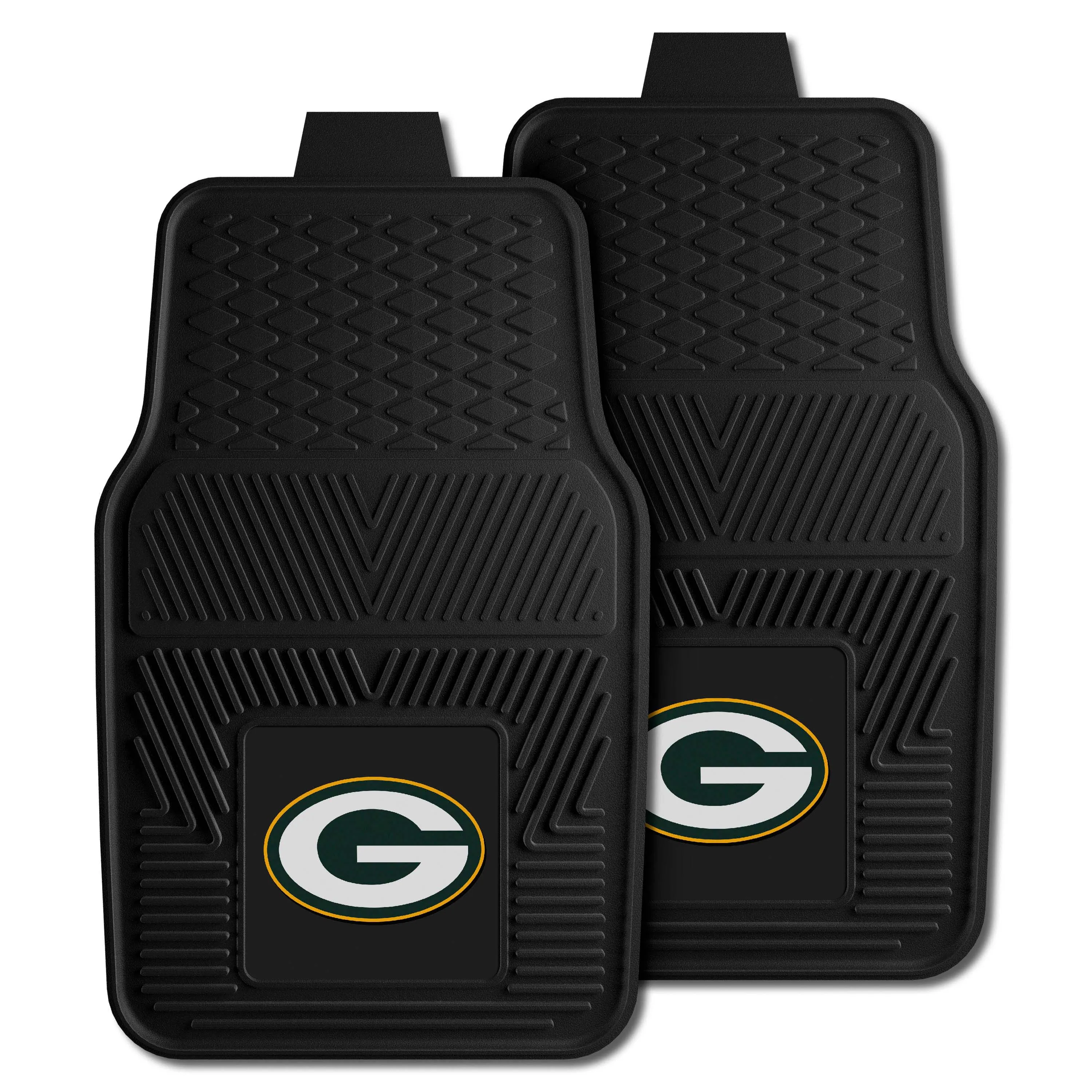NFL - Green Bay Packers 2-pc Vinyl Car Mat Set