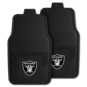 NFL - Las Vegas Raiders 2-pc Vinyl Car Mat Set
