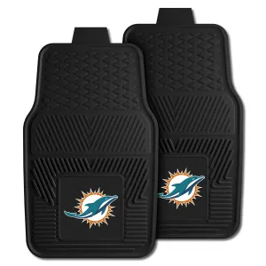 NFL - Miami Dolphins 2-pc Vinyl Car Mat Set