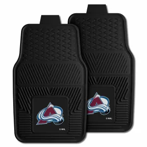 NHL - Colorado Avalanche 2-pc Vinyl Car Mat Set