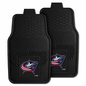 NHL - Columbus Blue Jackets 2-pc Vinyl Car Mat Set
