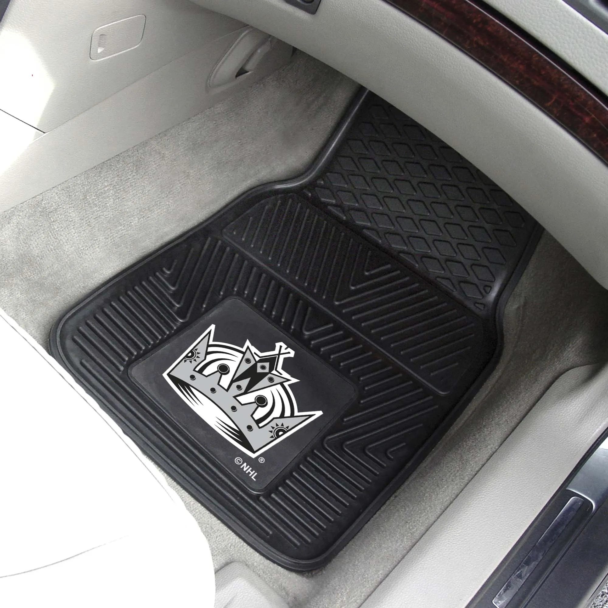 NHL - Los Angeles Kings 2-pc Vinyl Car Mat Set