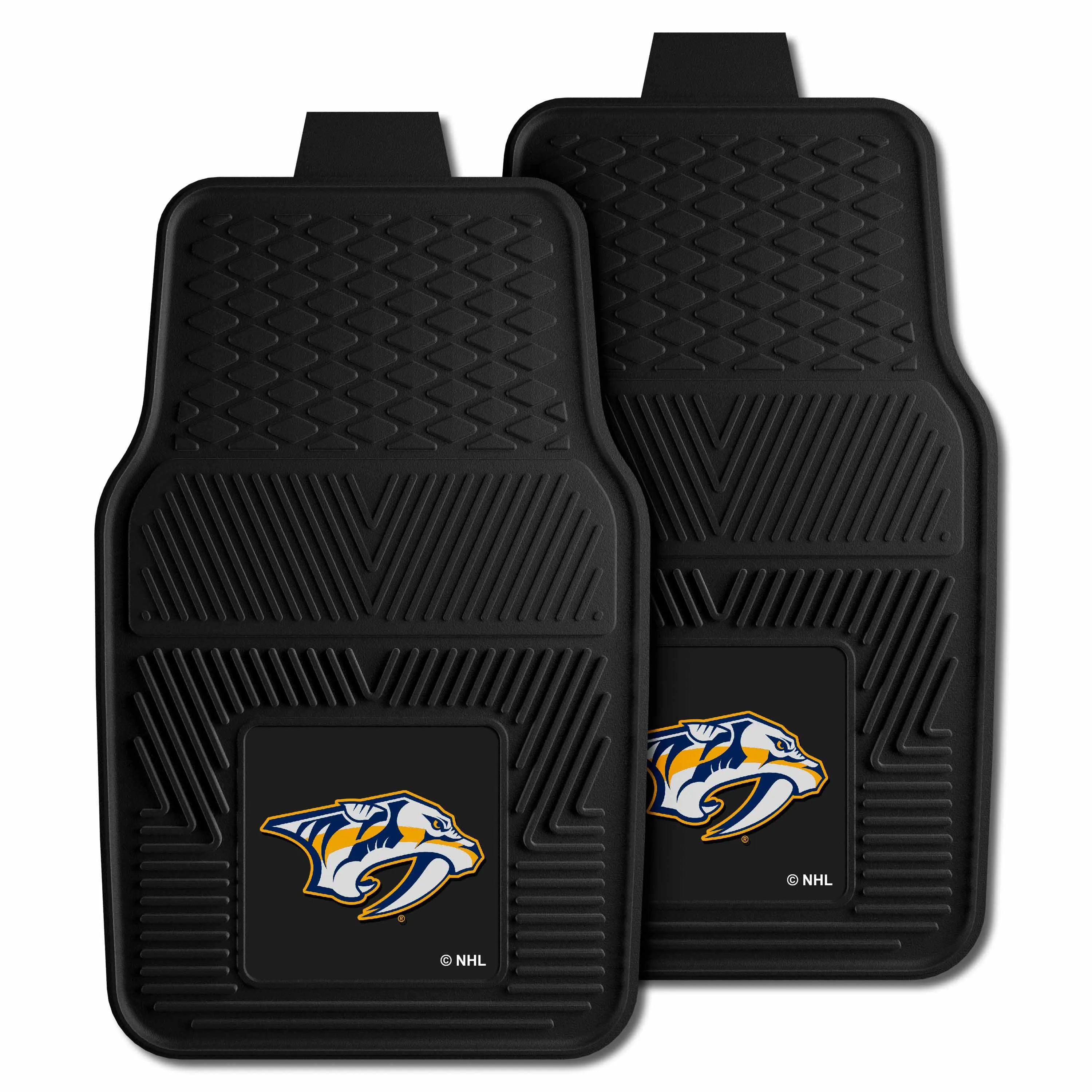 NHL - Nashville Predators 2-pc Vinyl Car Mat Set