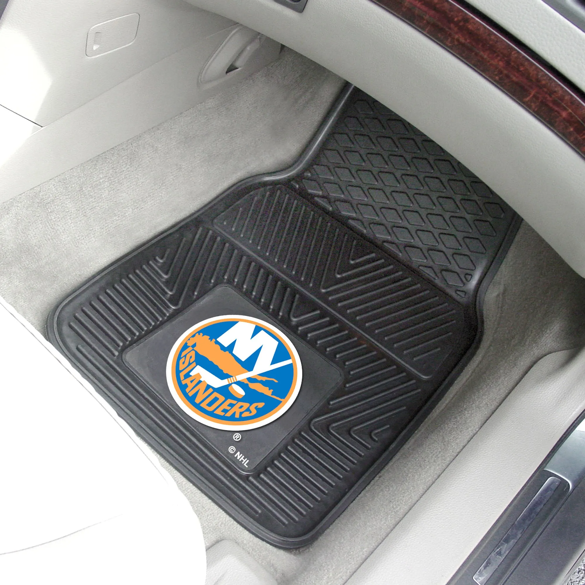 NHL - New York Islanders 2-pc Vinyl Car Mat Set