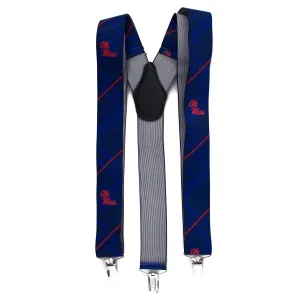 Ole Miss Rebels Suspender Oxford