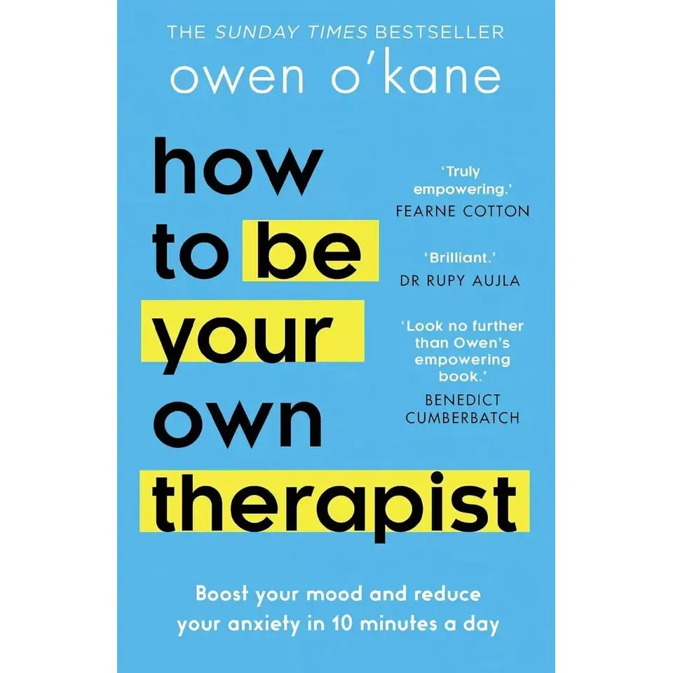 Owen O'Kane Collection 3 Books Set (Addicted to Anxiety, Ten Times Happier, Thera)