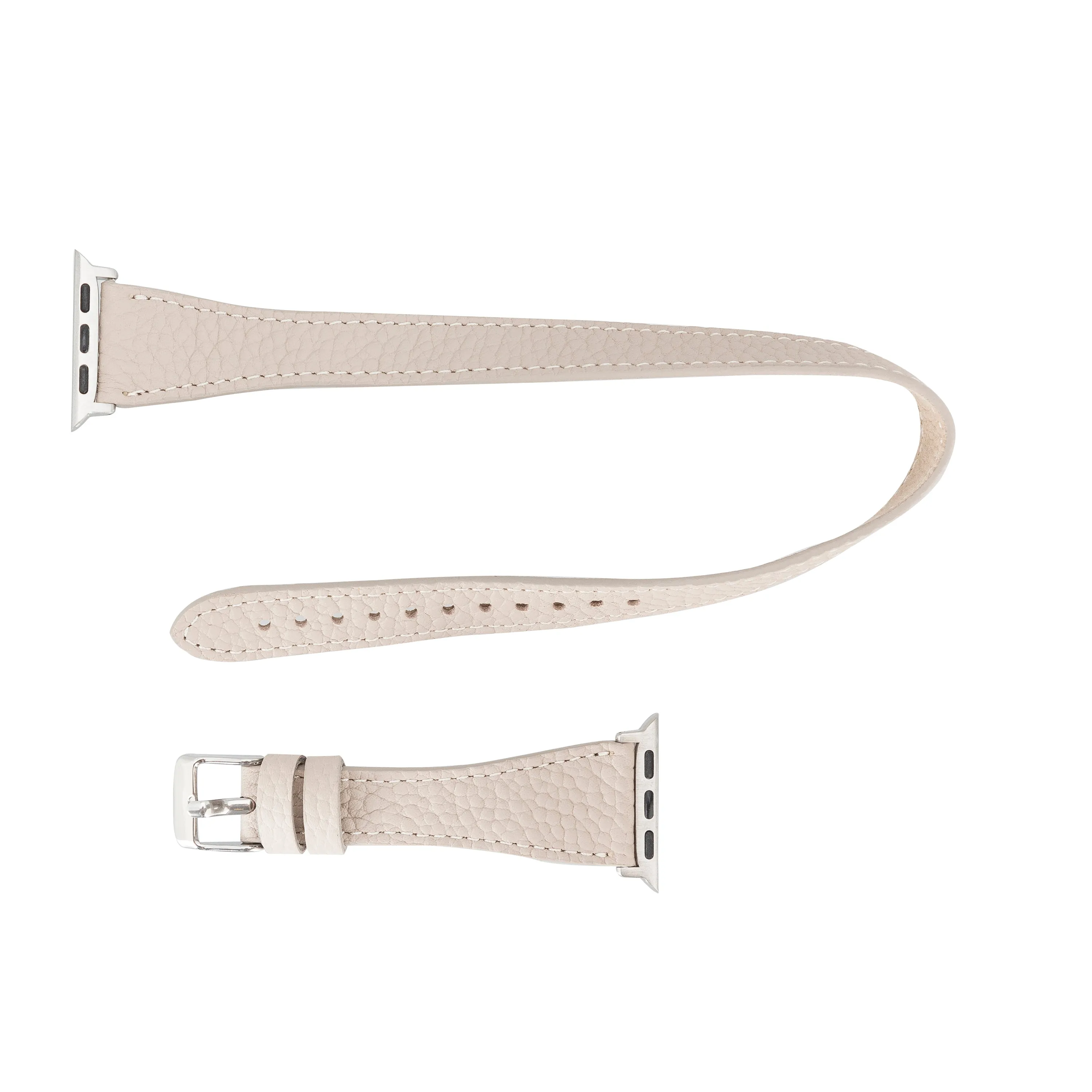 Oxford Double Leather Watch Band for Apple