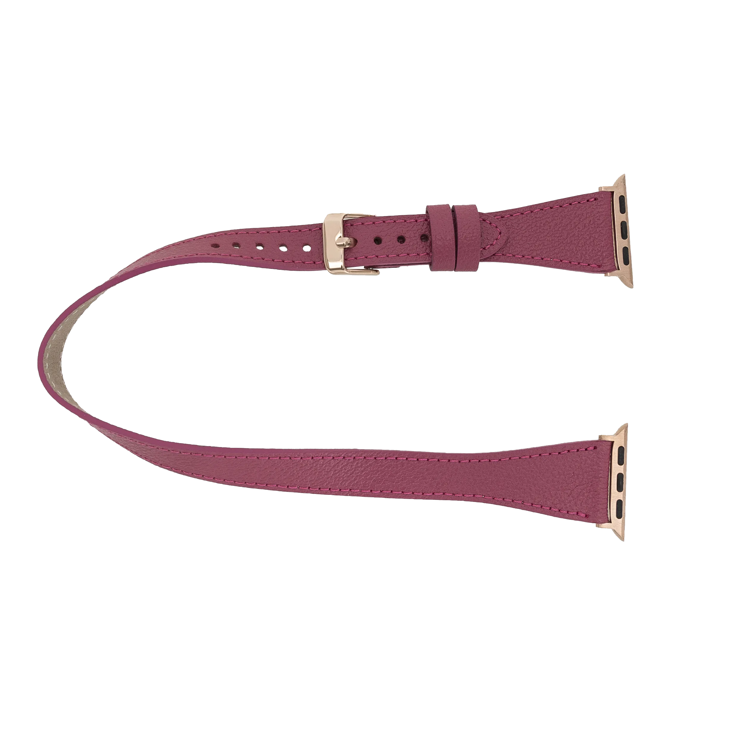 Oxford Double Leather Watch Band for Apple