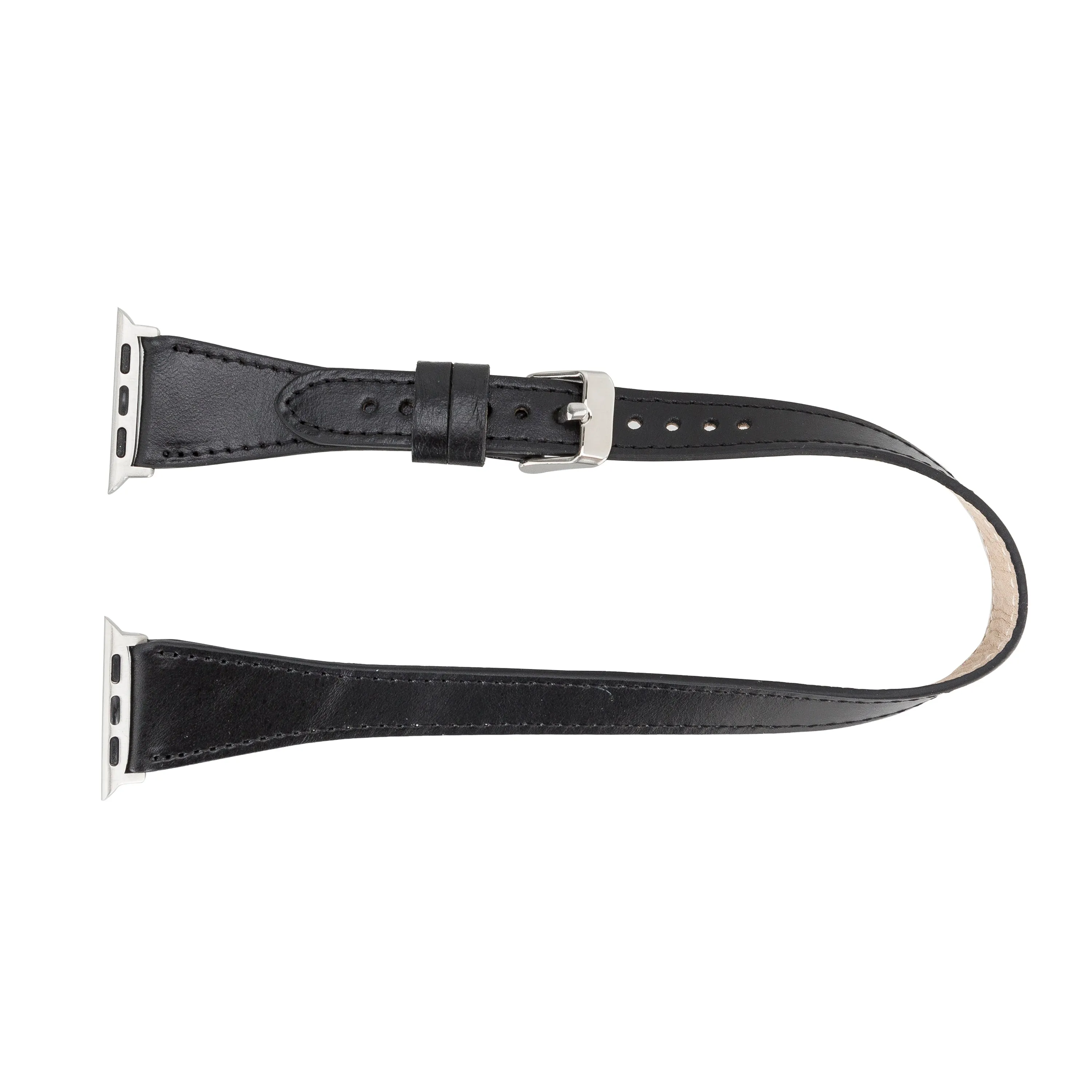 Oxford Double Leather Watch Band for Apple