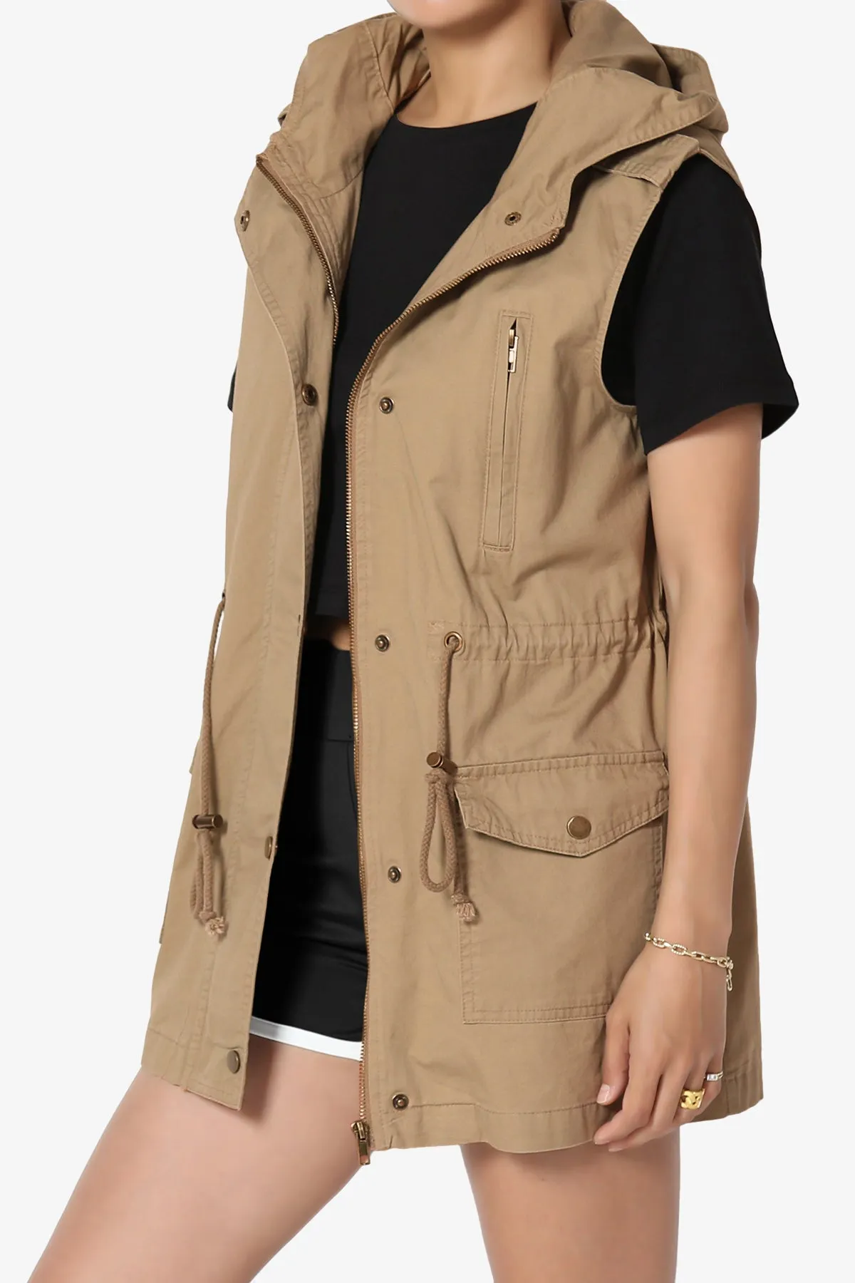 Paislee Loose Fit Utility Vest