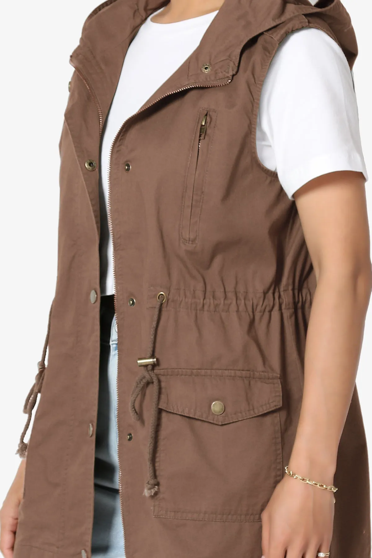 Paislee Loose Fit Utility Vest