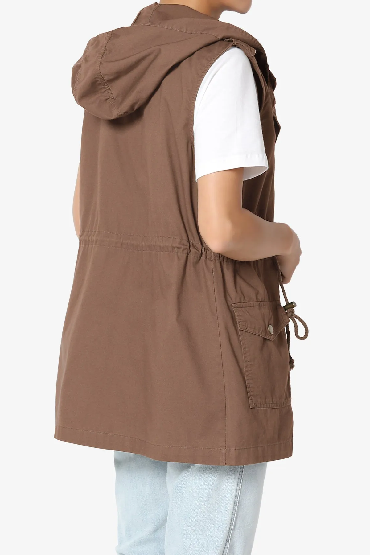 Paislee Loose Fit Utility Vest